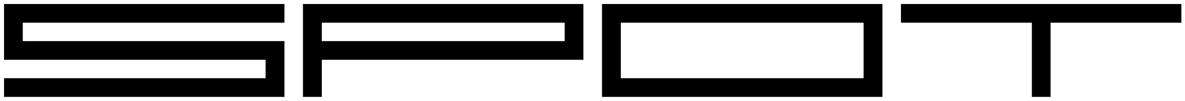 SPOT Logo Nero